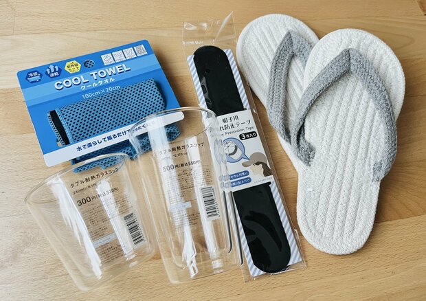 夏を快適にする「100円ショップ」のアイテム4つ。グラスの水滴ほぼナシ!