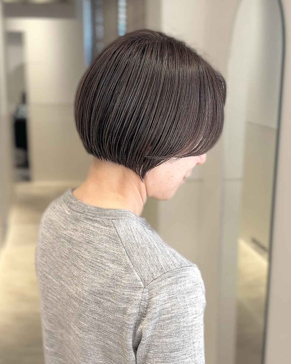 年齢にあった髪色してる?→【白髪ぼかしカラー】で大人のイメチェン大成功!!
