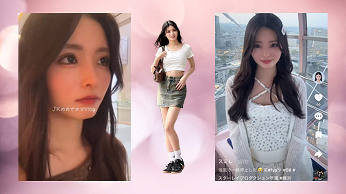 新人モデル【スミレ】が挑戦♡ 先輩モデルから学んだ『バズる』SNSテクとは?