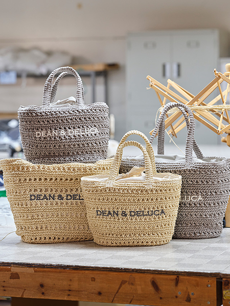 【DEAN & DELUCA】柔らかな風合いの“クロッシェバッグ”がかわいい〜!買い物やおでかけにもぴったりだよ