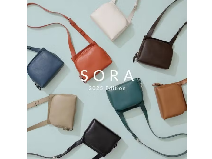 マザーハウス、日常に寄り添ってくれる使い心地を追求した「Sora 2 Way Shoulder(ソラ 2 ウェイ ショルダー)」を発売