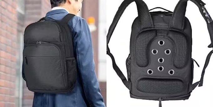 サンワサプライ、「サンワダイレクト」で熱中症対策にもおすすめな背中の蒸れを防ぐ冷却ファン付きリュックを発売