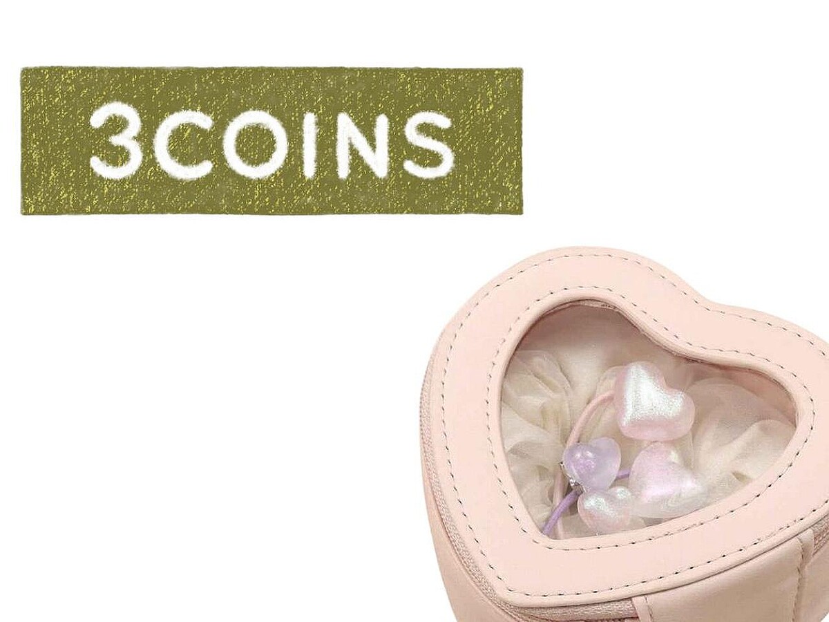 トキメキとまらんーーーッ♡【3COINS】デザイン大優勝!「爆かわポーチ」