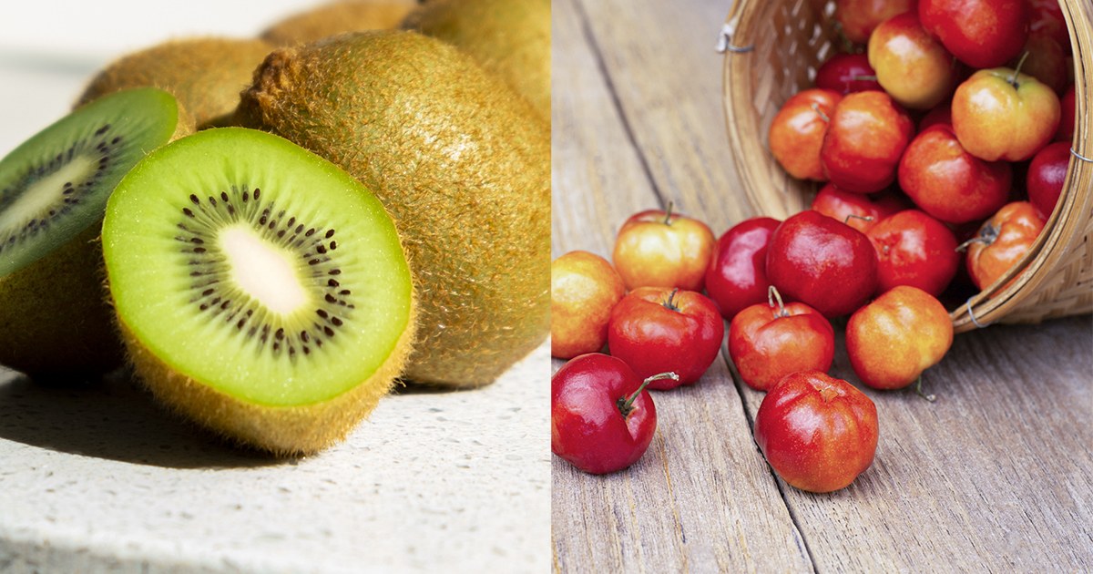 日焼けしてしまった後に食べると良いフルーツはどっち? 「キウイ or アセロラ」