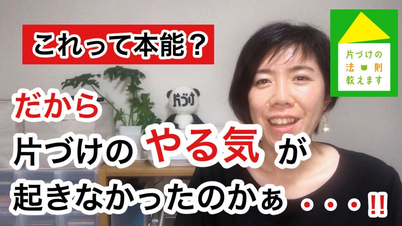 片づけライフコーチのパンダみゆき氏『片づけを後回しにする本能』を徹底解説