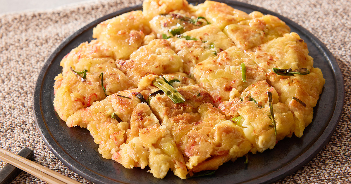 もっちもち!チヂミが1人分たった約180円!フライパン1つで誰でも作れる簡単「爆速レシピ」