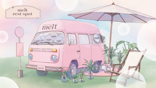 花王「melt」、都市や生活の中心に休息体験を届けるプロジェクトを本格始動!