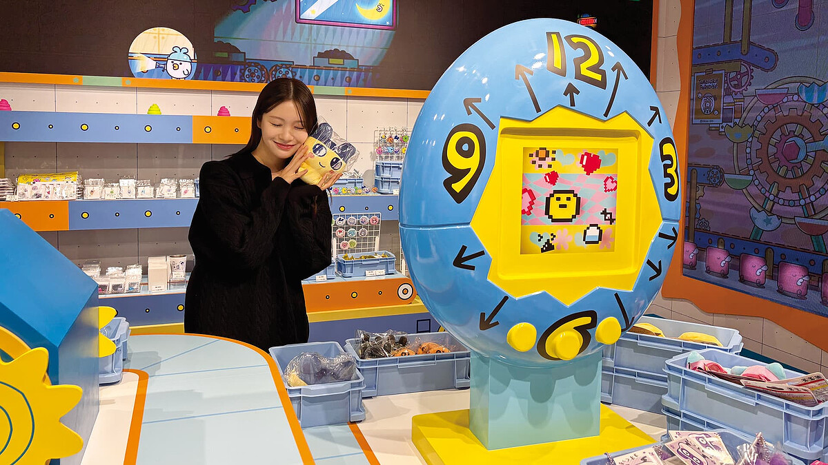 子どもからオトナまで楽しめる!【中川紅葉】が「たまごっち ふぁくとり〜!」に潜入調査♡