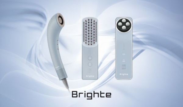 爽やかなアイスブルーが春夏を彩る。Brighte「人気美顔器&次世代型ドライヤー」に新カラー登場