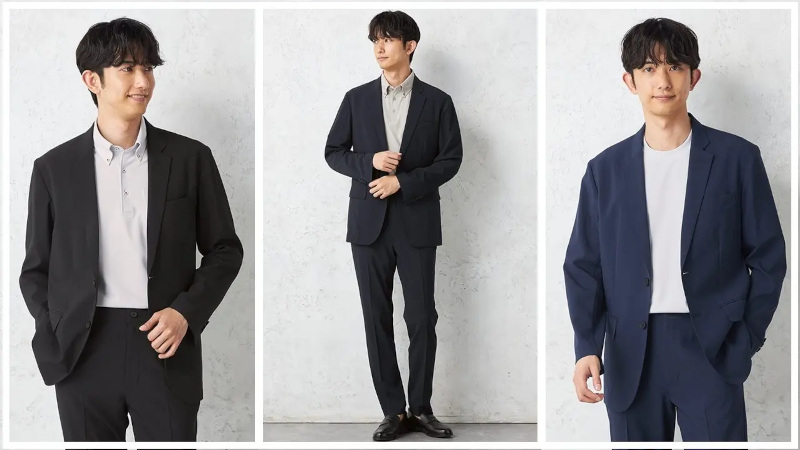 はるやま商事、「AIR SUIT(エアスーツ)」シリーズからスーツの型紙をベースにした本格仕様のセットアップを発売