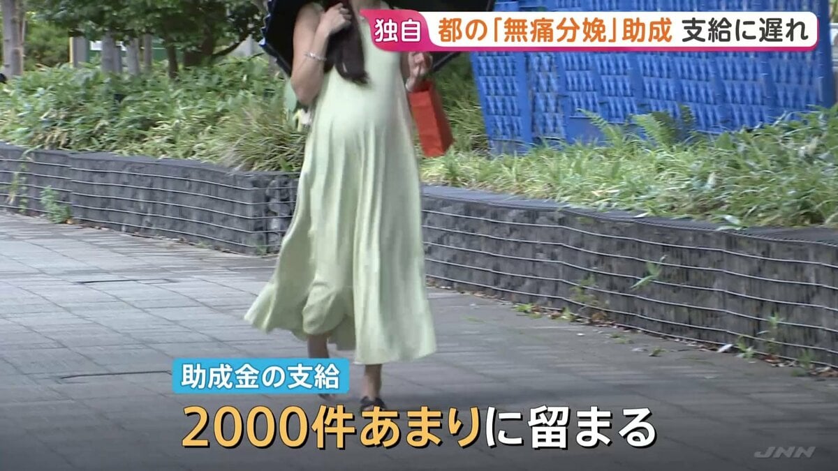 【独自】東京都の「無痛分娩」助成 “想定超える申請”で支給に遅れ 去年10月から“最大10万円” 都道府県で初