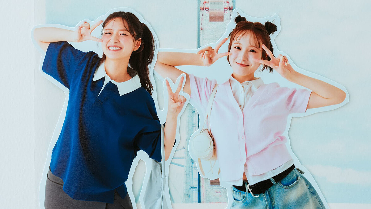 【金川紗耶×本田紗来】遊園地へお出かけ♡ ボーイズライクな「リンクコーデ」をご紹介!