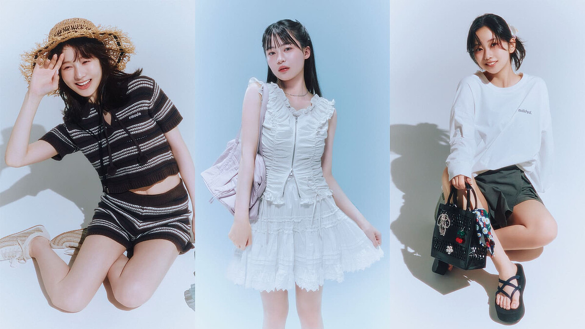 【海・プール】ぬれてもへっちゃら!可愛い&脱ぎ着もしやすい「速乾服」コーデ特集