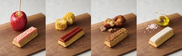 【無印良品】りんご飴、焼きとうもろこしバターなど「みんなでつくるバウム」企画から生まれたバウム4種を期間限定で発売