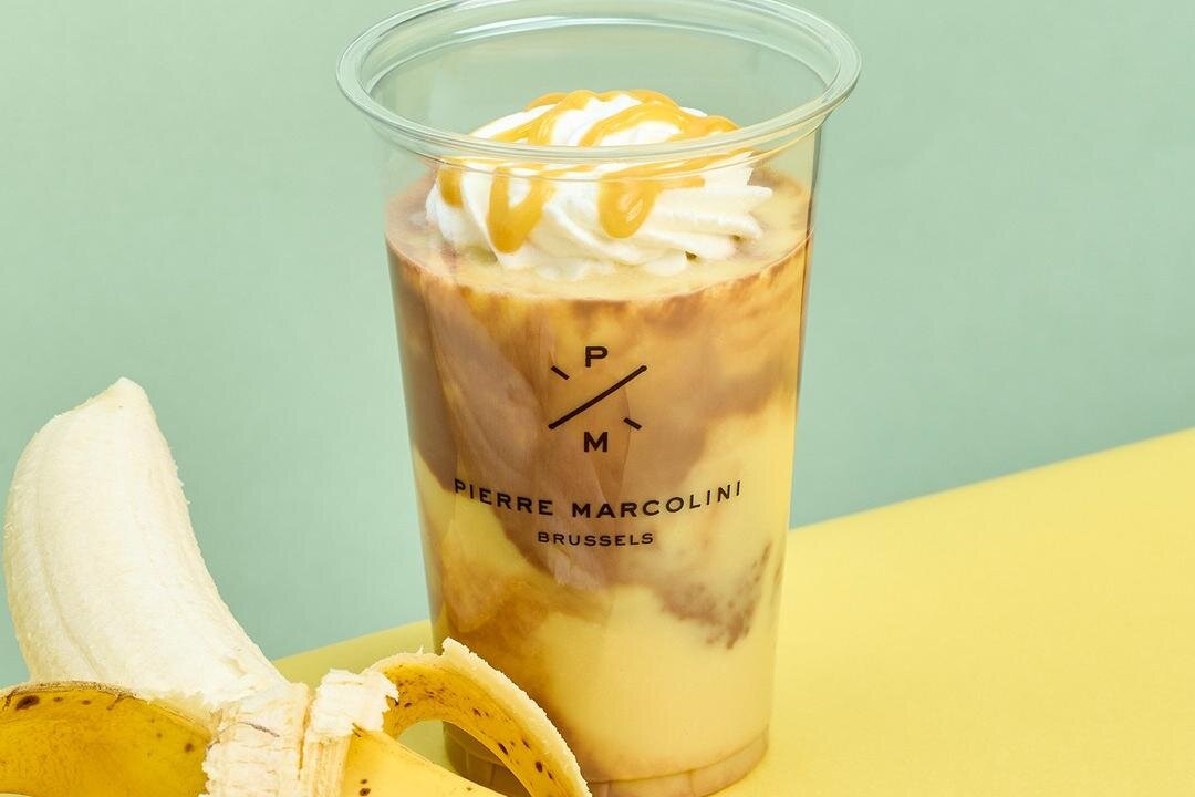 ピエール マルコリーニのカフェ併設店が自由が丘に、濃厚チョコバナナドリンクやできたてアイスなど
